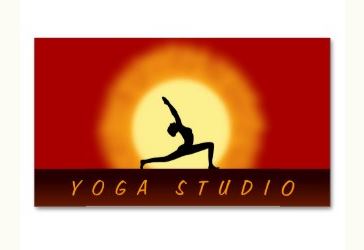 ヨガの名刺です