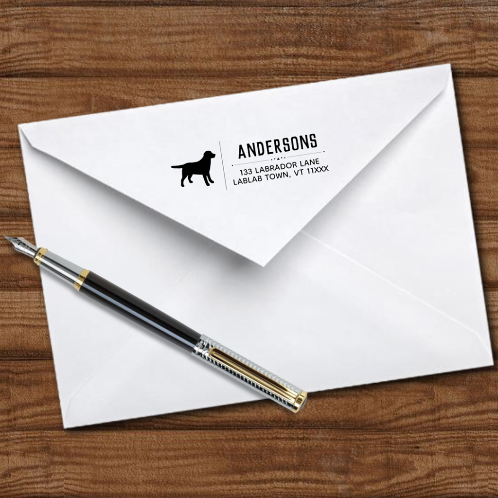 Personalized Labrador Self-Inking Stamp